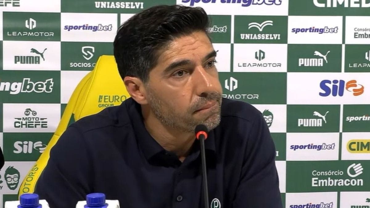 Abel Ferreira em entrevista coletiva