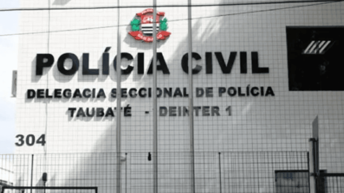 Caso foi registrado na Delegacia Seccional de Taubaté
