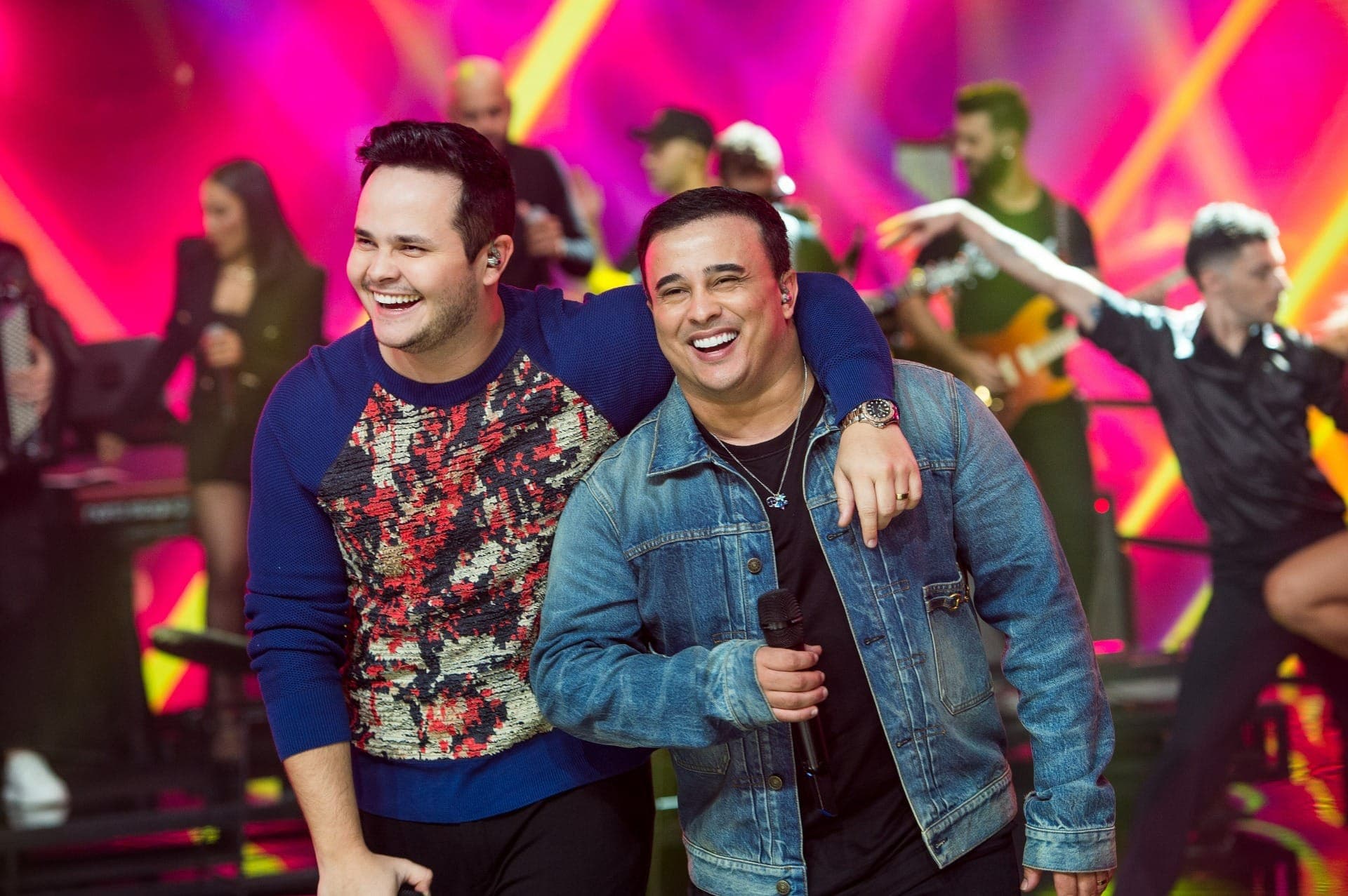 Matheus e Kauan na Band