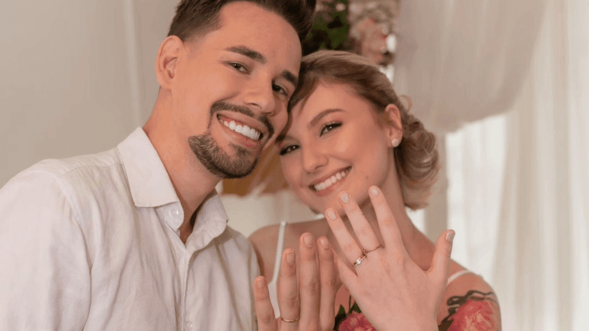Isabel Veloso e Lucas Borbas