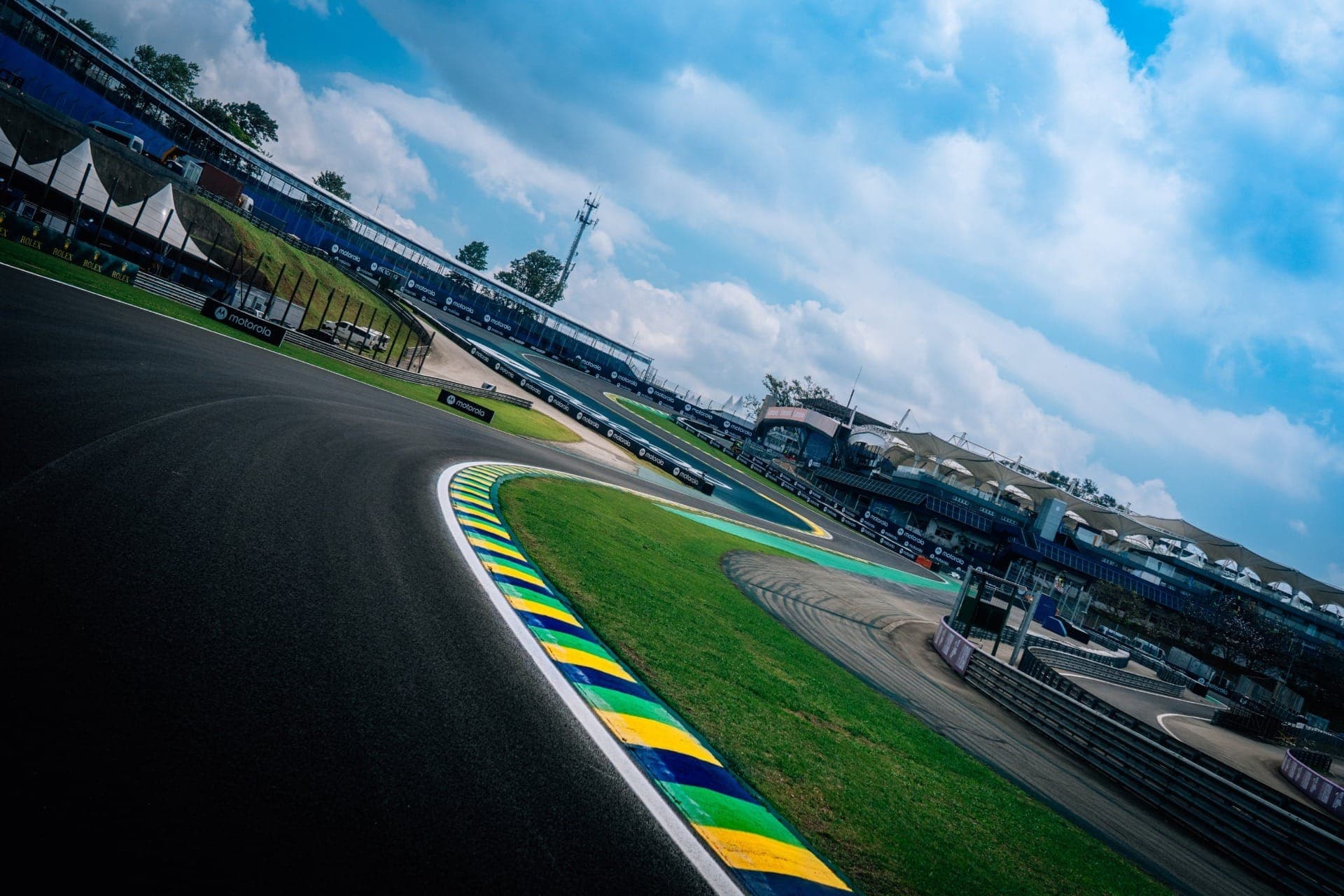 Autódromo de Interlagos para o GP de São Paulo de F1