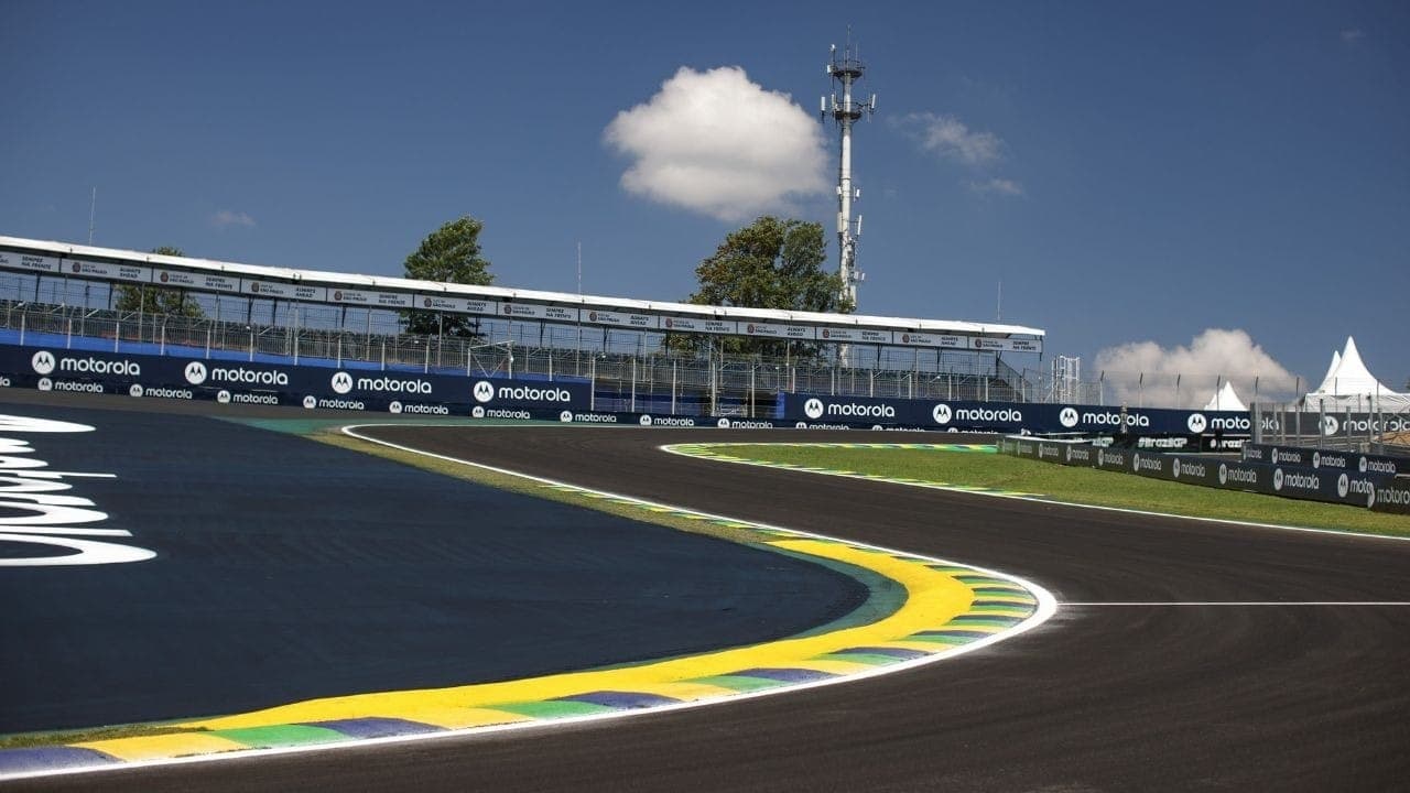 Interlagos antes de treino livre da F1 em São Paulo