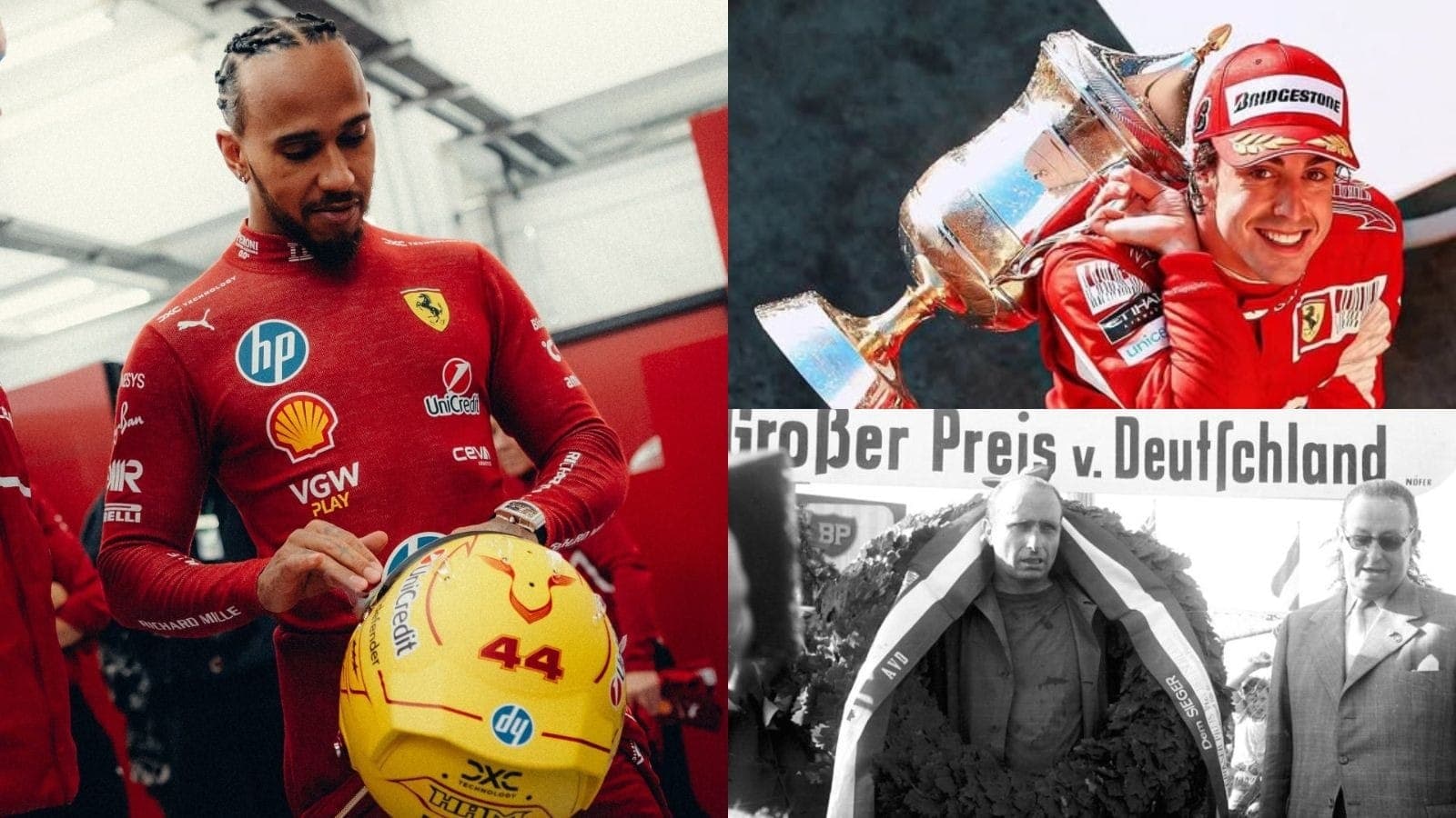 Hamilton pode igualar Fangio e Alonso se vencer em estreia pela Ferrari na Fórmula 1