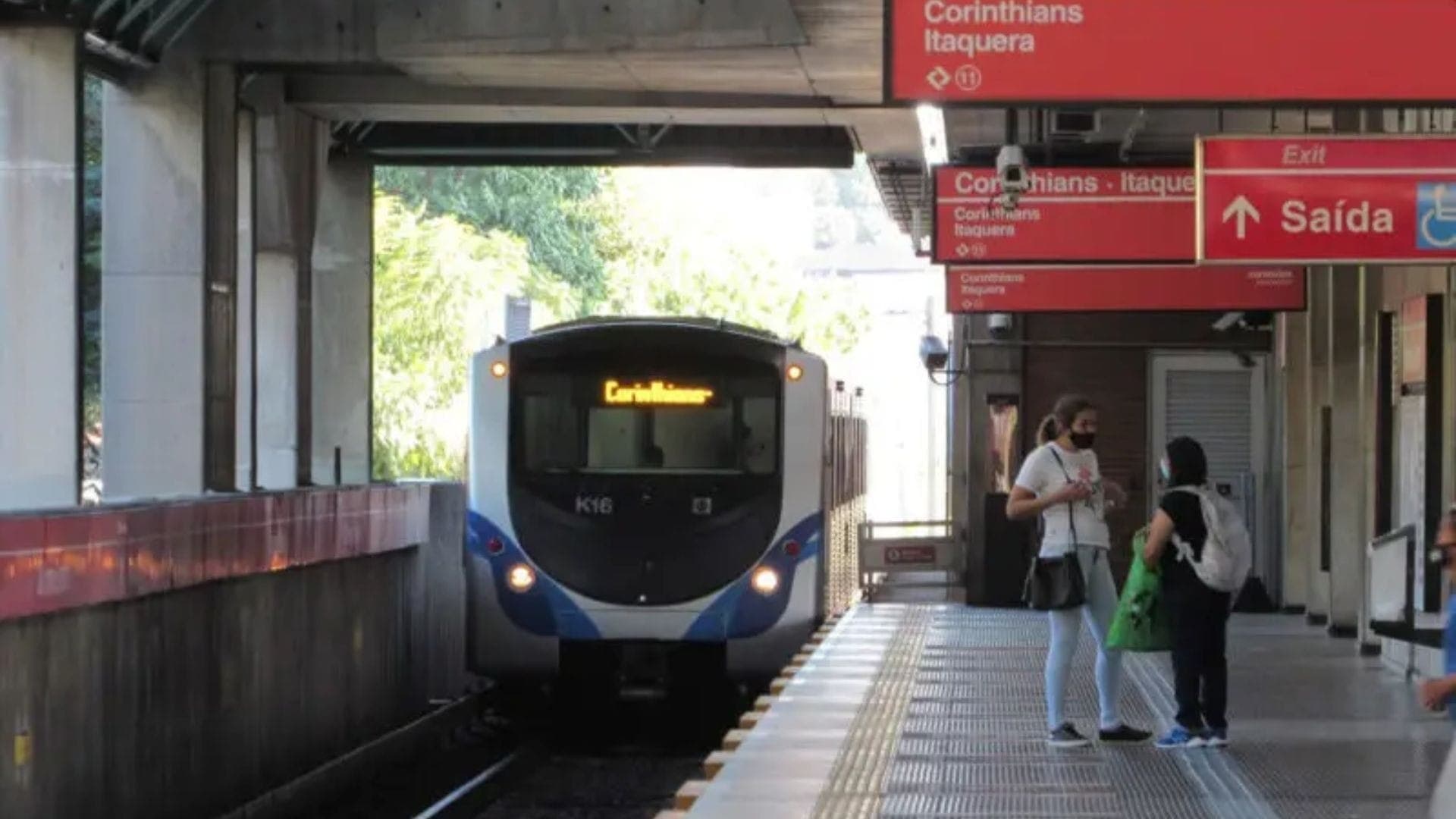 Metrô tem velocidade reduzida na Linha 3-Vermelha