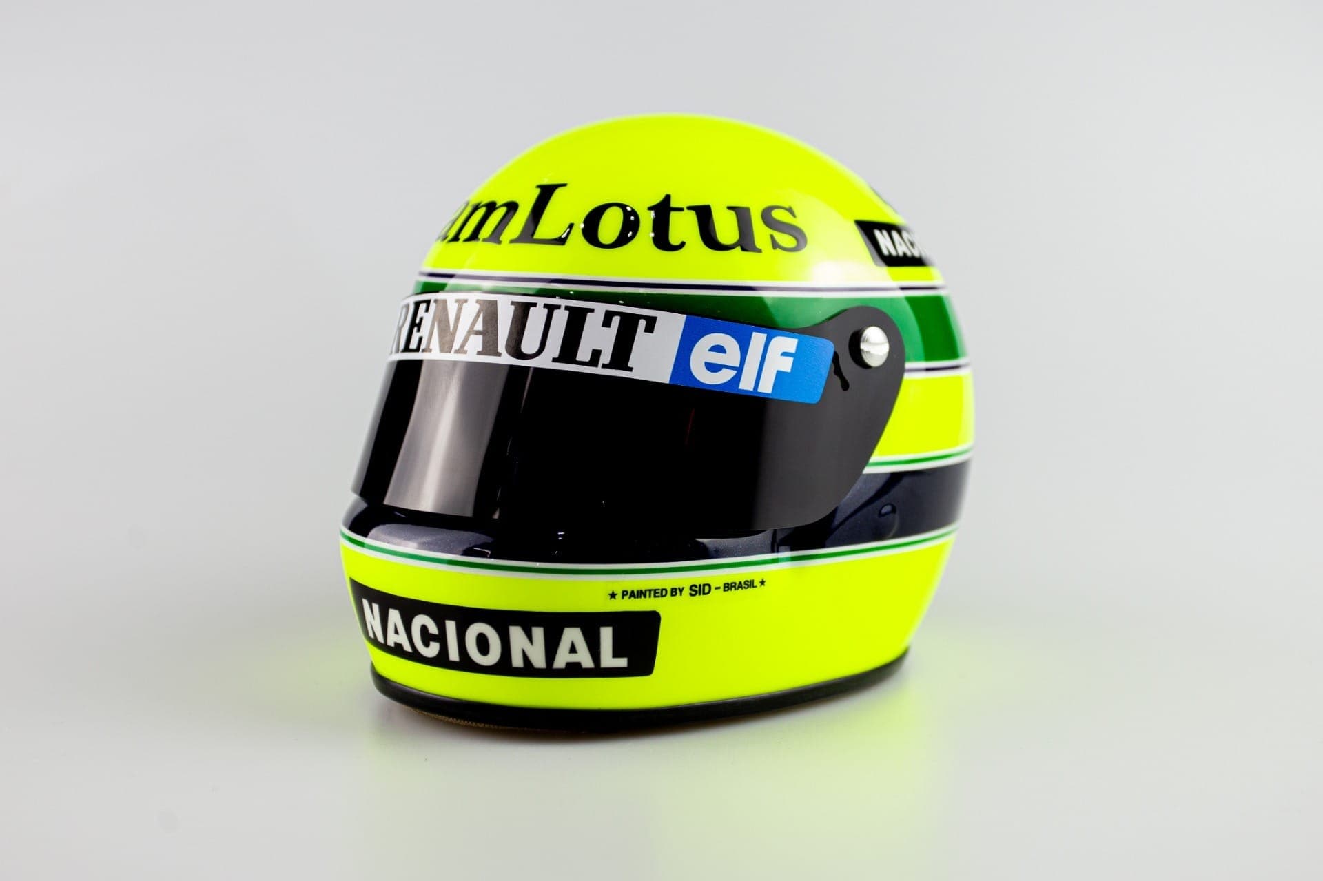 Primeira vitória de Ayrton Senna na F1 ganha homenagem da Sid Special Paint