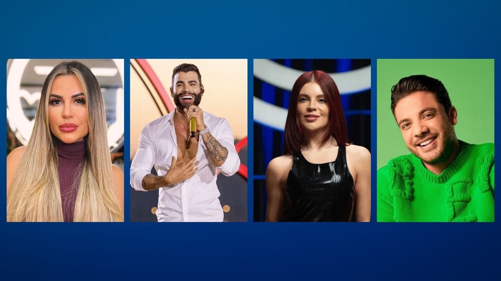 Deolane, Gusttavo Lima, Gkay e Wesley Safadão estão na lista
