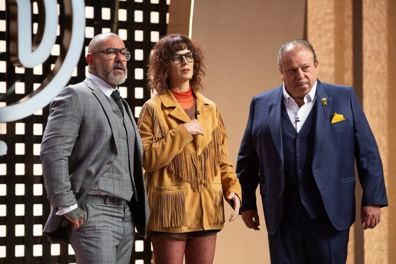 Fogaça, Helena e Jacquin no 3º episódio do MasterChef
