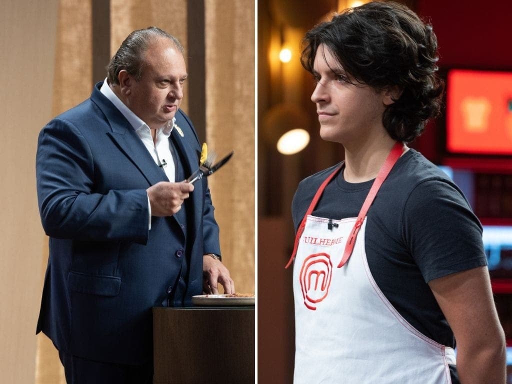 Jacquin e Guilherme no 3º episódio do MasterChef
