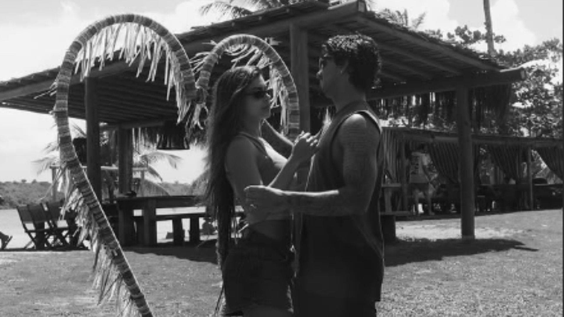 Isabella Arantes e Gabriel Medina