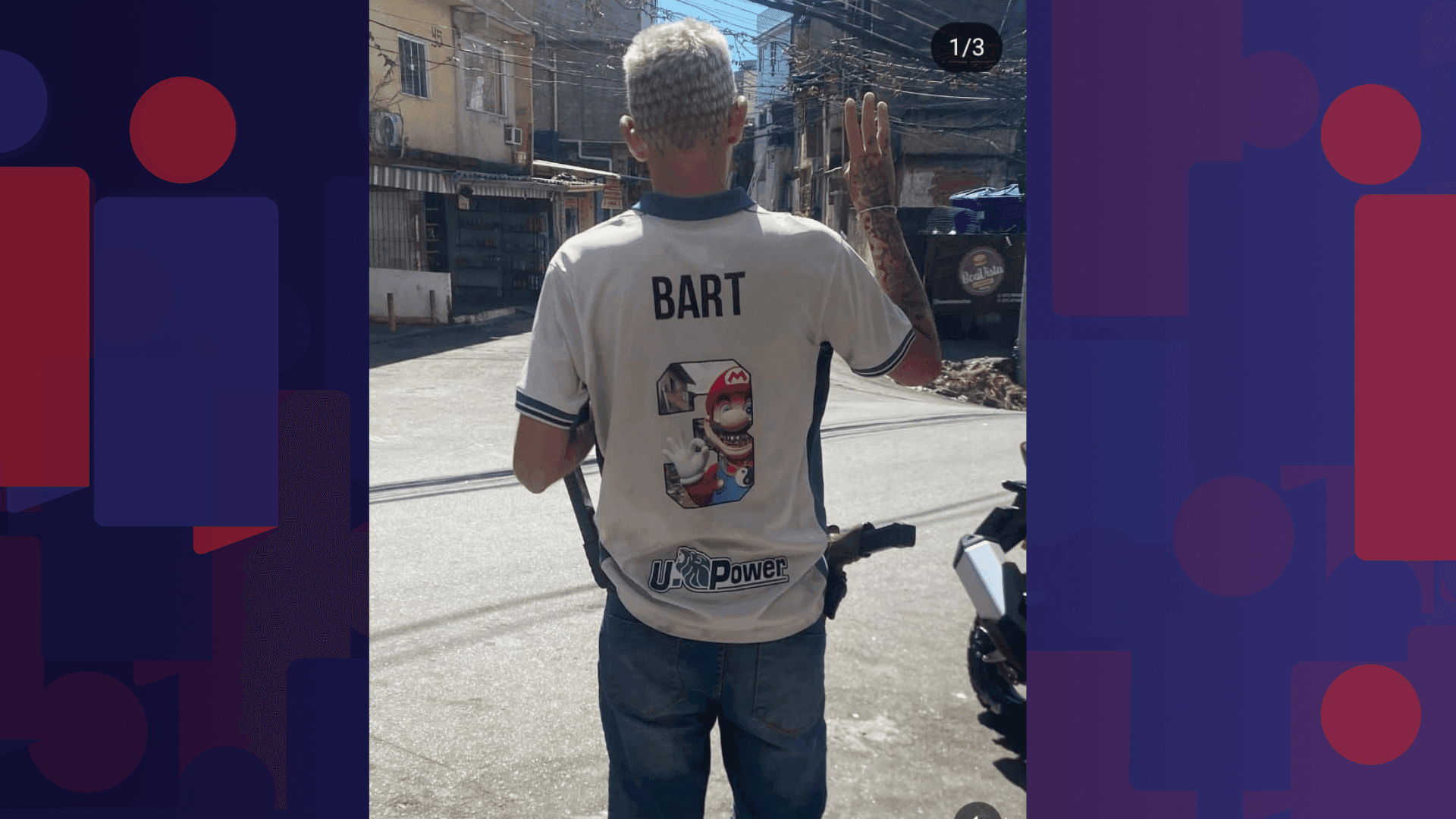 Segundo a Polícia, ele atuava como segurança pessoal de Diego de Souza Soledade, conhecido como "Didi".