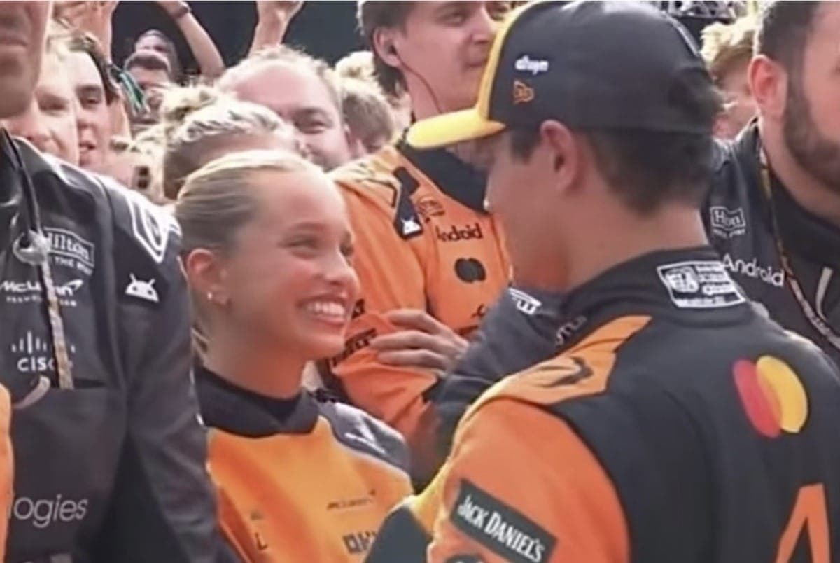 Margarida Corceiro e Lando Norris estavam juntos desde o final de 2024