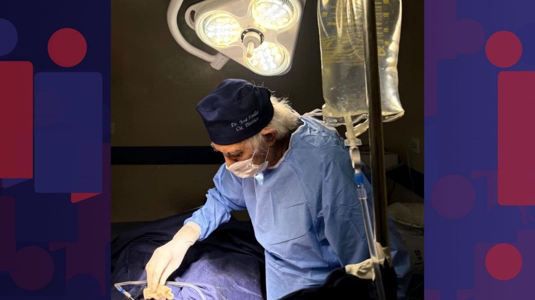 O médico investigado tem um histórico envolvendo a Polícia e a Justiça.