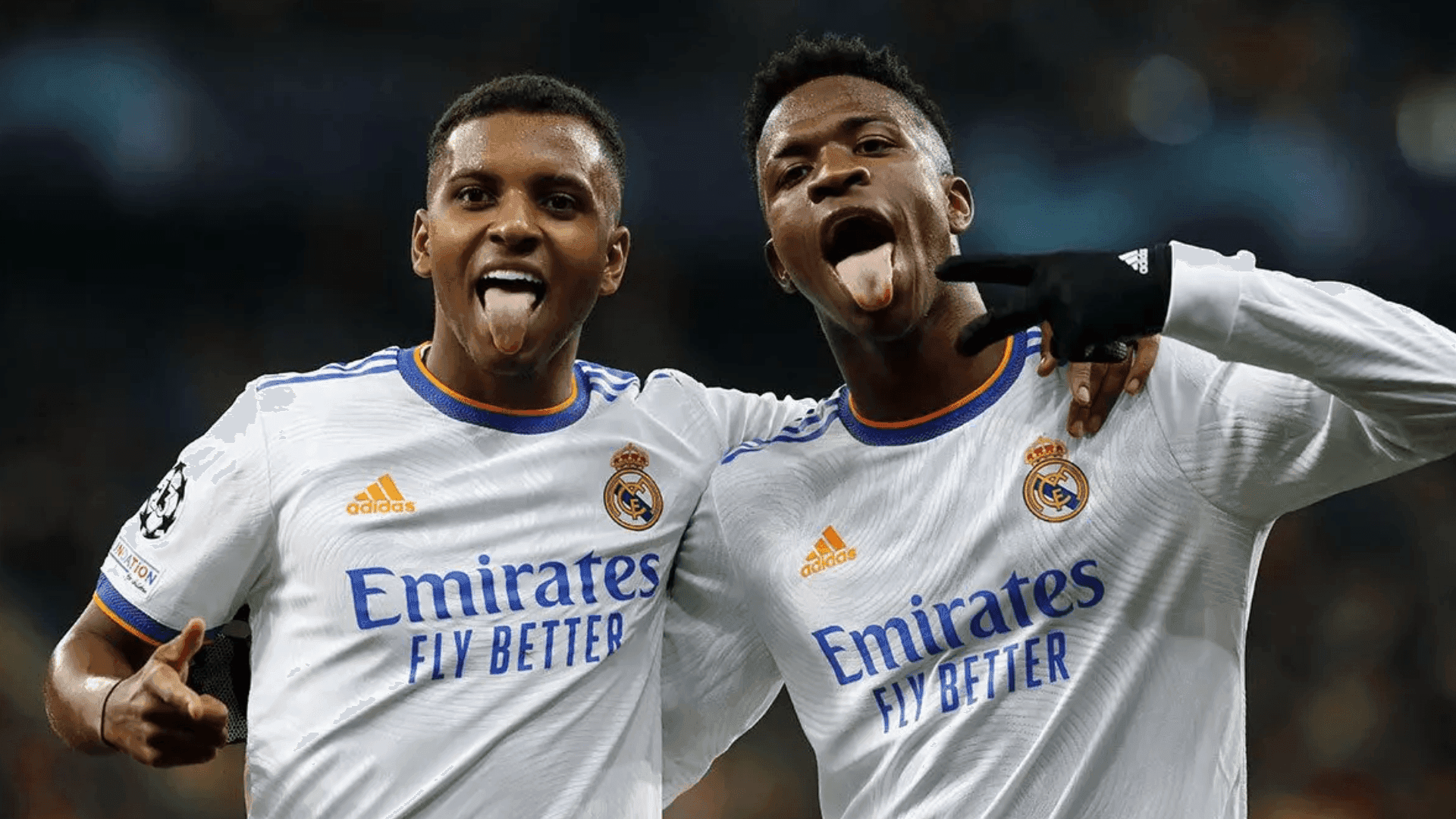 Dois protagonistas recentes da Champions, agora rivais por posição no Real Madrid