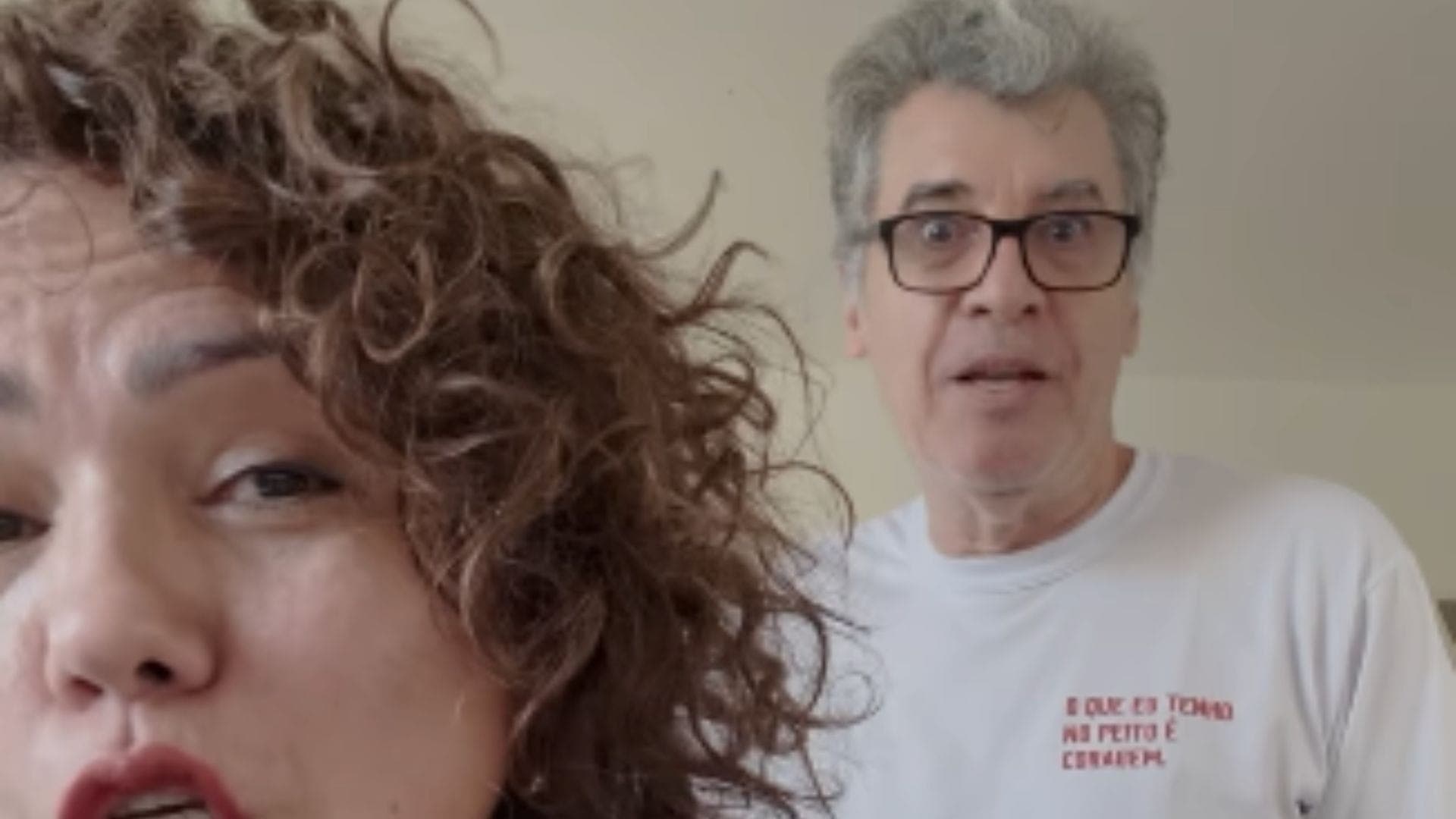 Paulo Betti e Dadá Coelho em vídeo