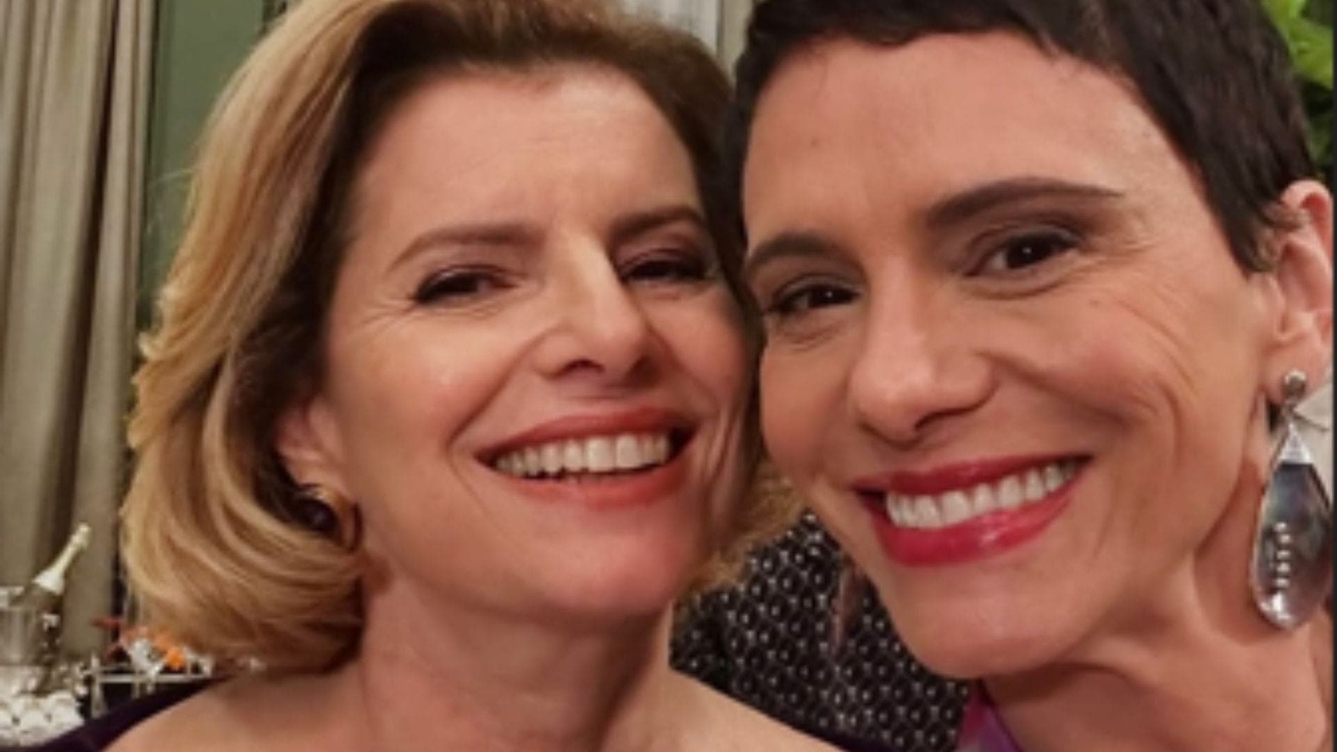 Débora Bloch e Malu Galli em "Vale Tudo"