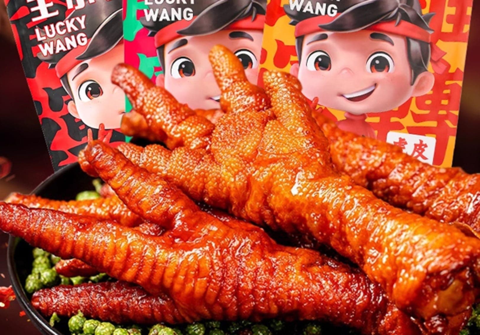 Pé de frango é iguaria vendida em máquinas na Ásia