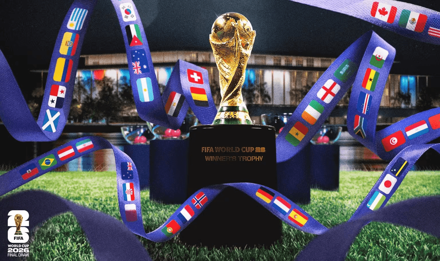 Copa do Mundo de 2026 acontecerá nos Estados Unidos, Canadá e México