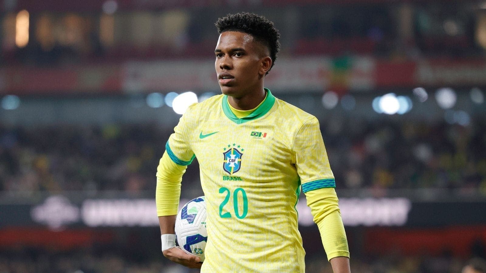 Estêvão, atacante do Brasil