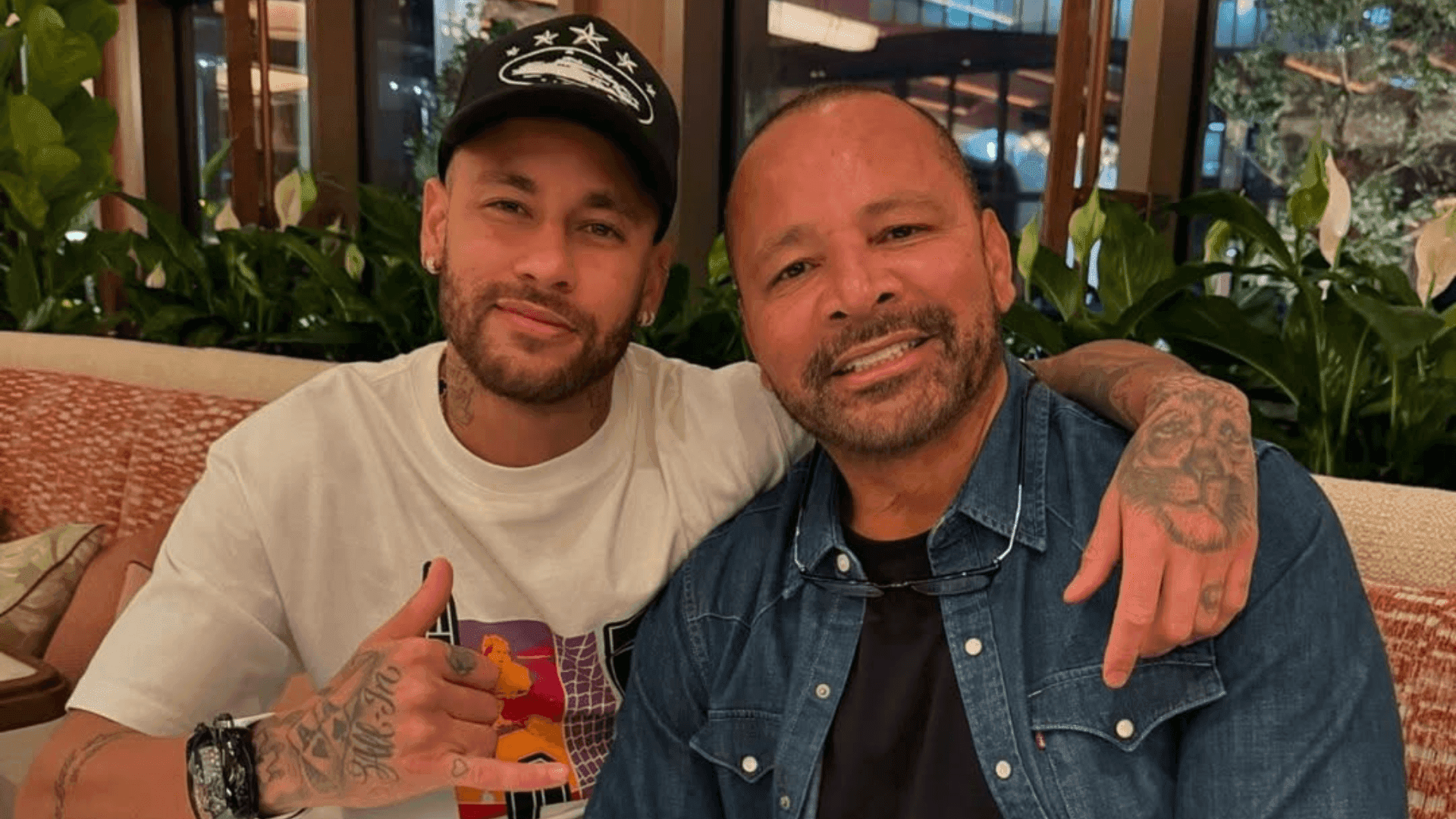 Neymar e pai