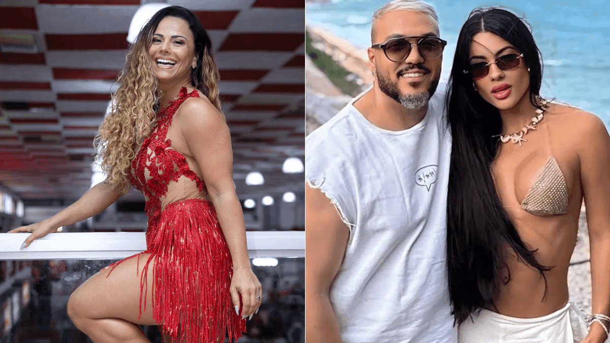Viviane Araújo rebate Rayane: "Quem? Nem vi"