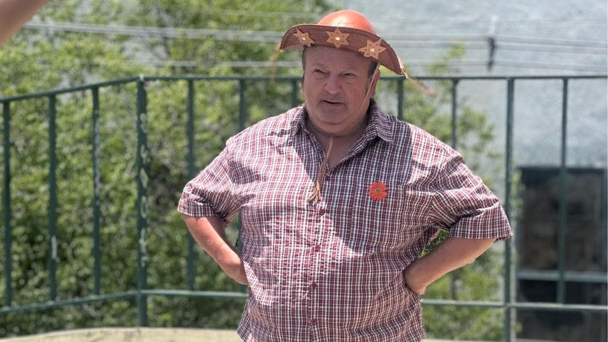 Erick Jacquin de cangaceiro para a quinta temporada de Pesadelo na Cozinha
