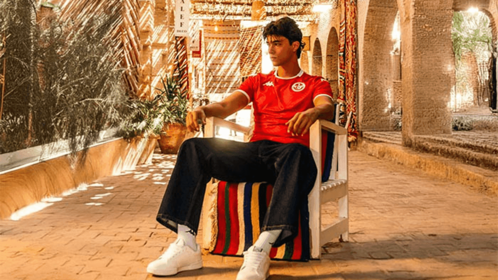 Confira a camisa que a Tunísia vai usar na Copa Africana de Nações