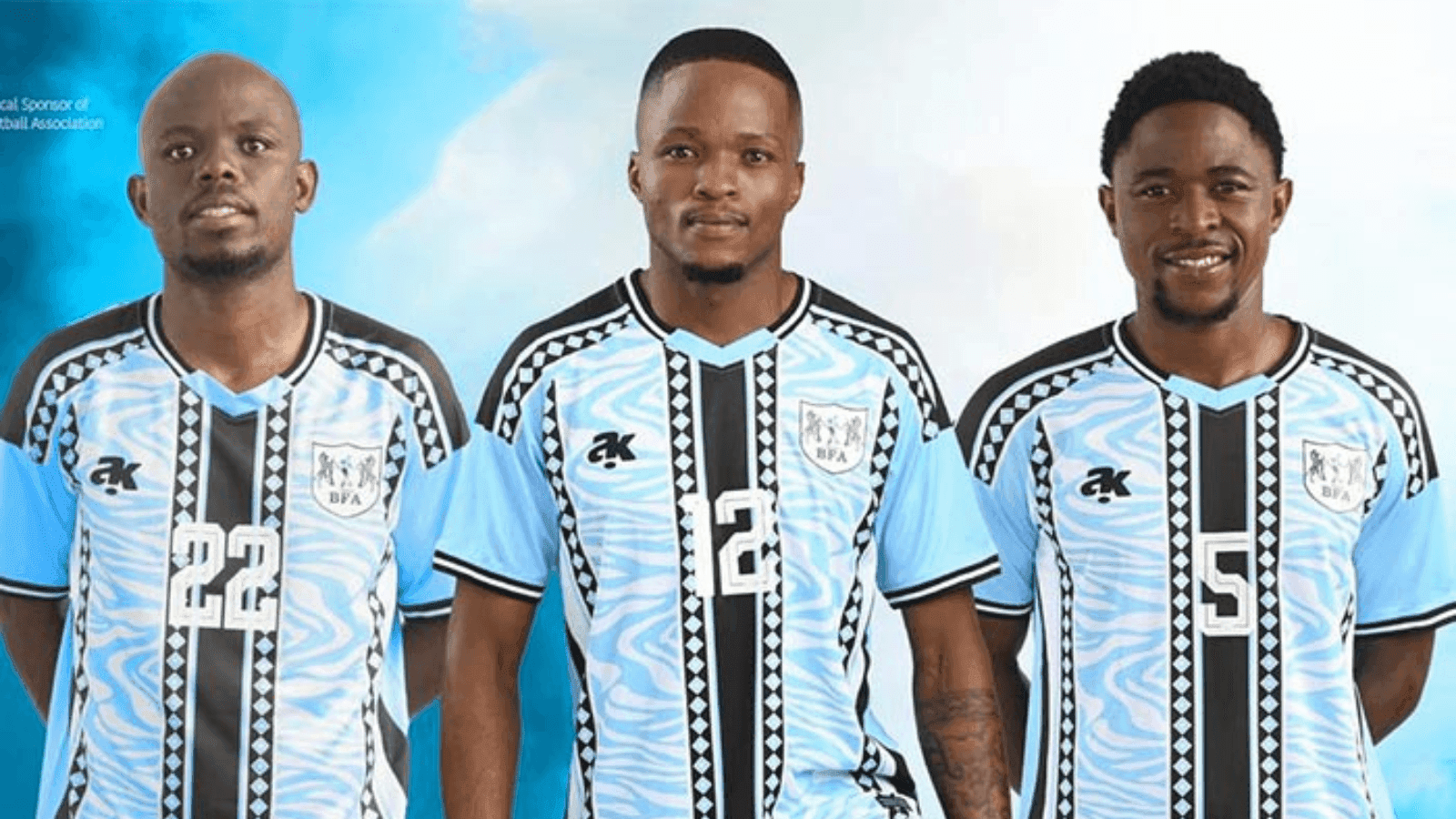 Confira a camisa que Botswana vai usar na Copa Africana de Nações