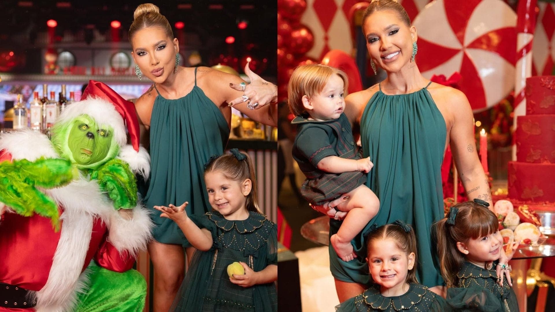 Virginia Fonseca passou Natal antecipado de verde