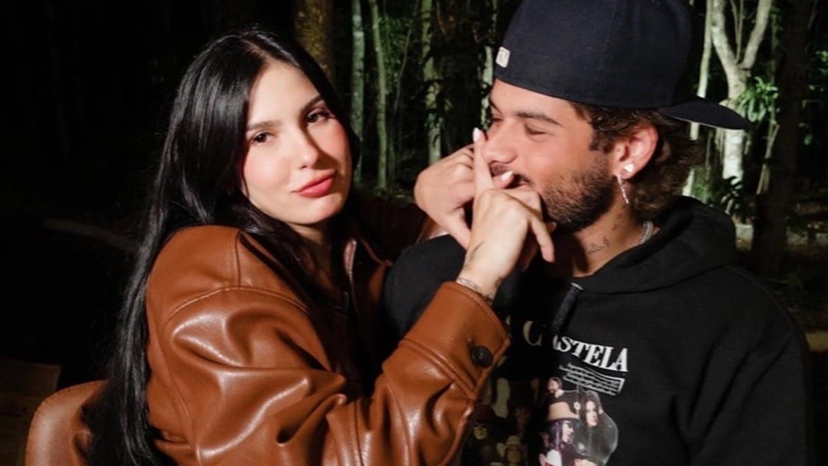 Zé Felipe e Ana Castela quando ainda namoravam