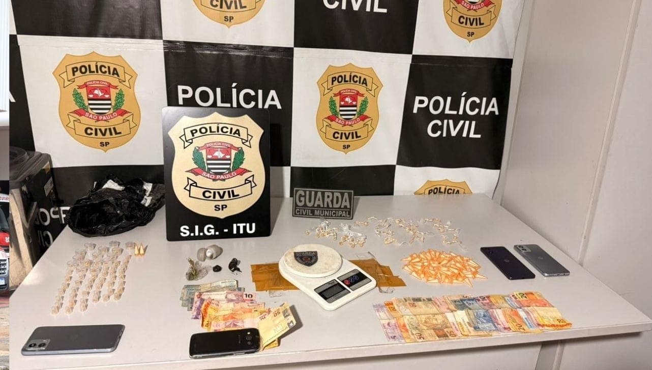 Apreensões de drogas e dinheiro