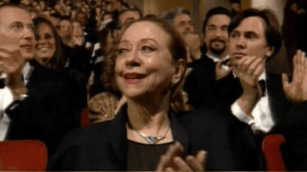 Fernanda Montenegro no Oscar em 1999