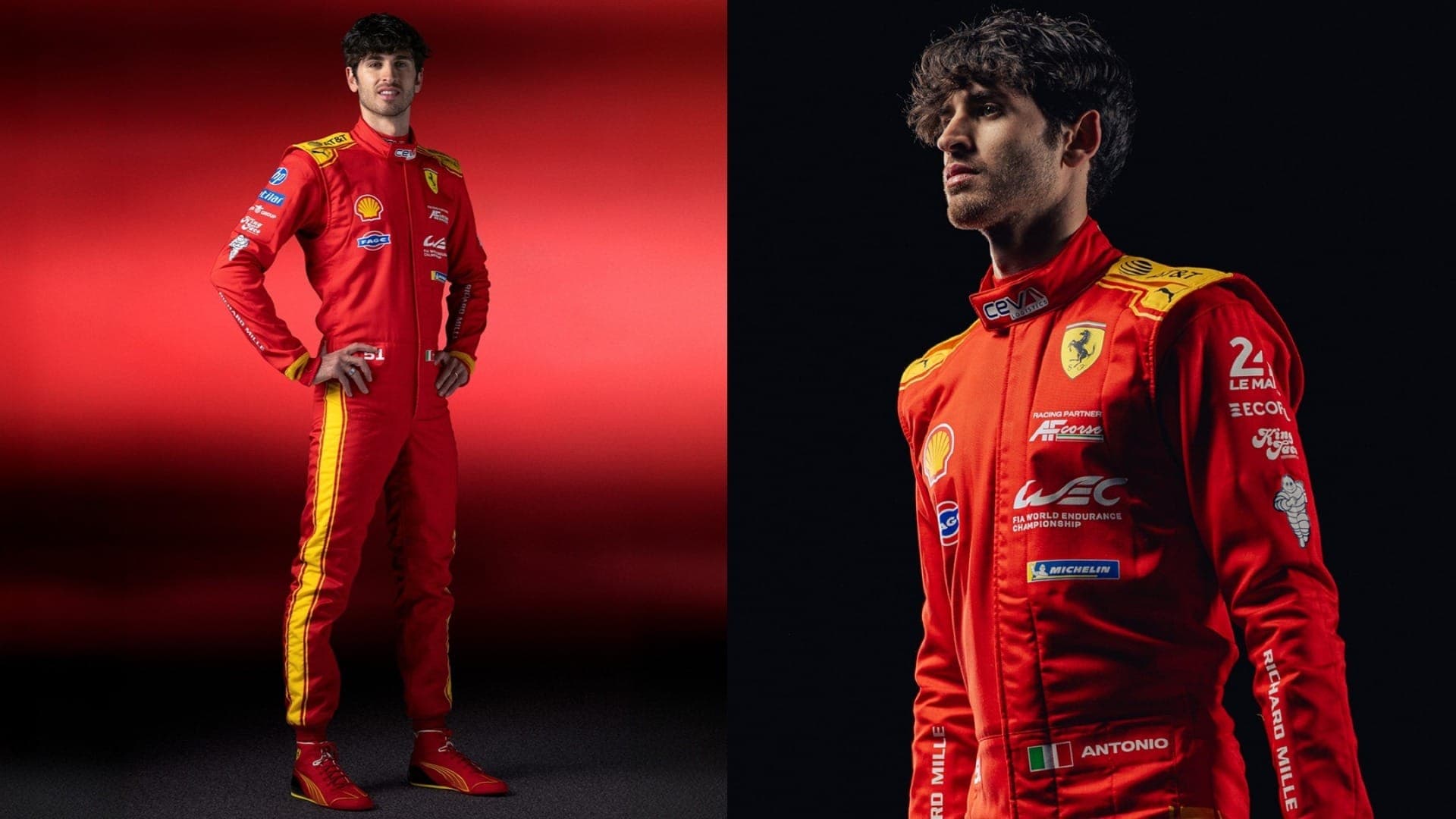 Ferrari revela novos uniformes para a temporada de 2026 do WEC