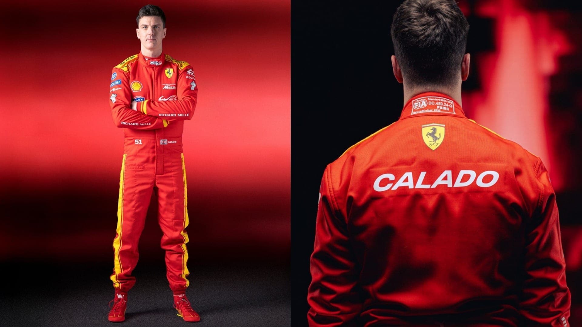 Ferrari revela novos uniformes para a temporada de 2026 do WEC