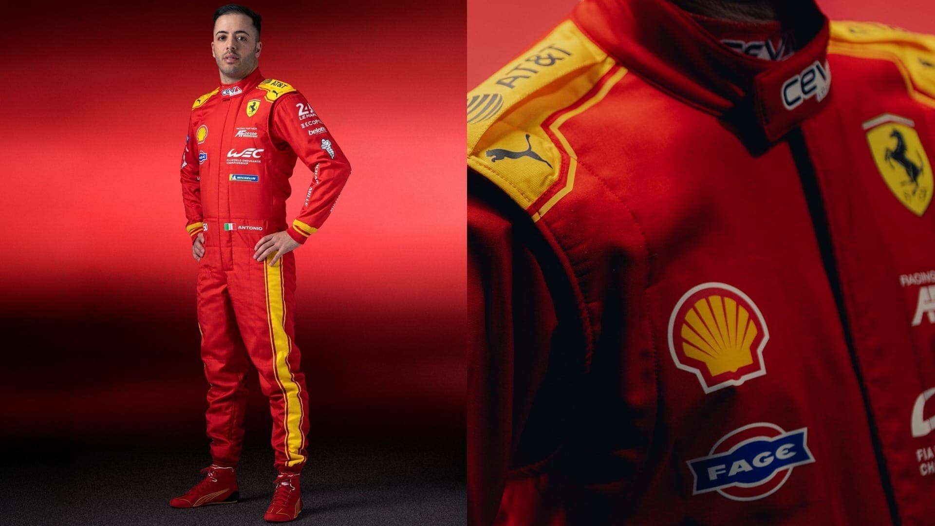 Ferrari revela novos uniformes para a temporada de 2026 do WEC