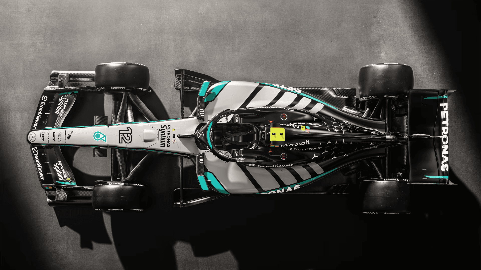 Mercedes divulga primeiras imagens do W17, carro para a temporada 2026
