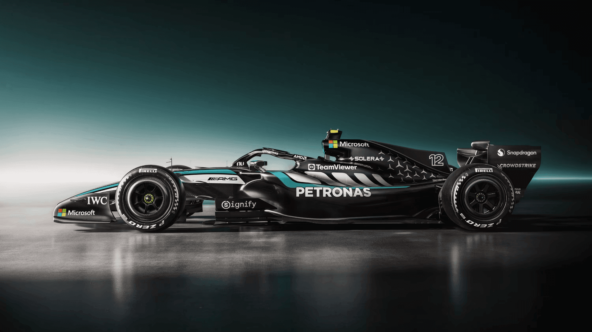 Mercedes divulga primeiras imagens do W17, carro para a temporada 2026