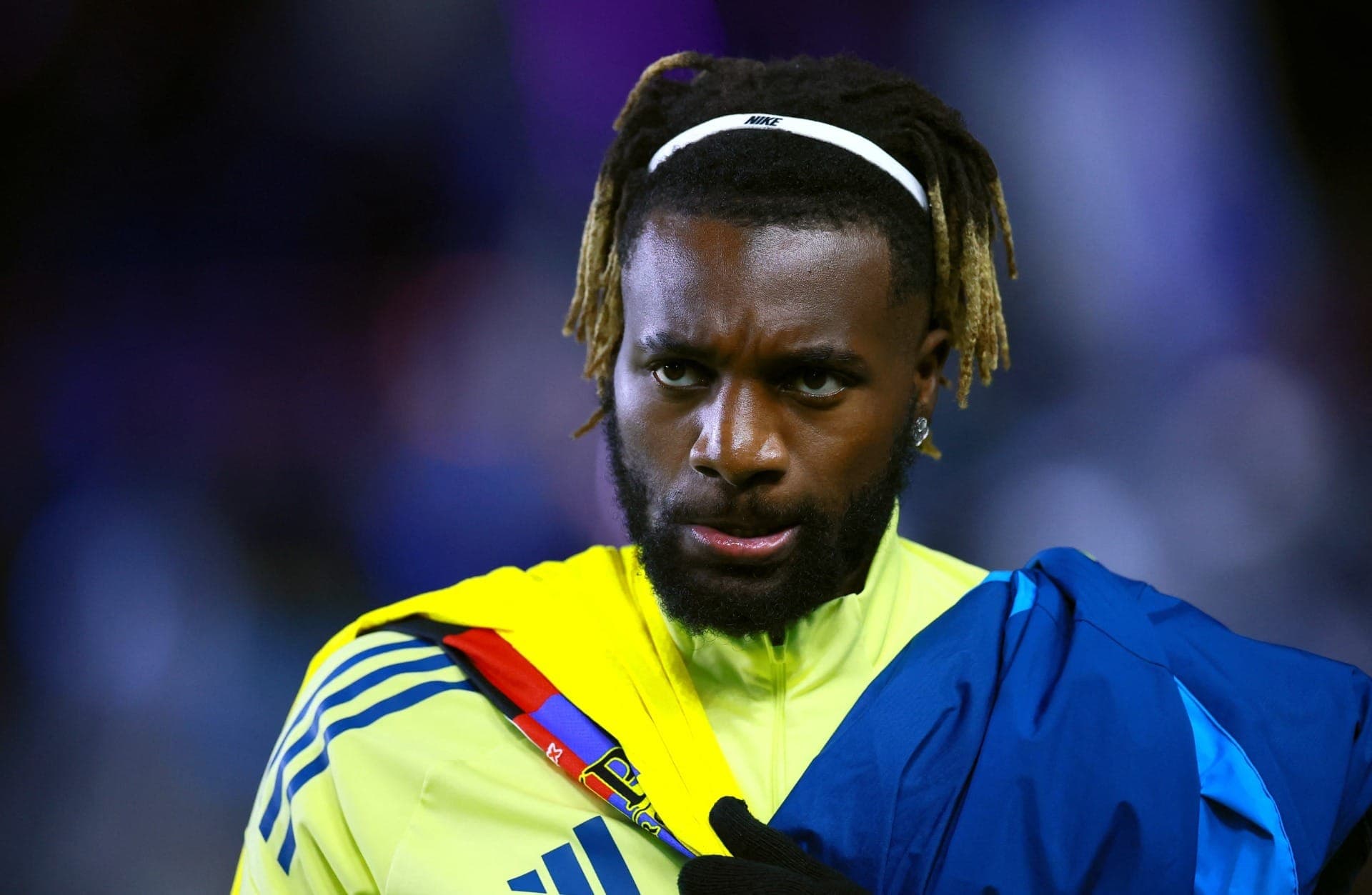 Allan Saint-Maximin durante passagem no América, do México