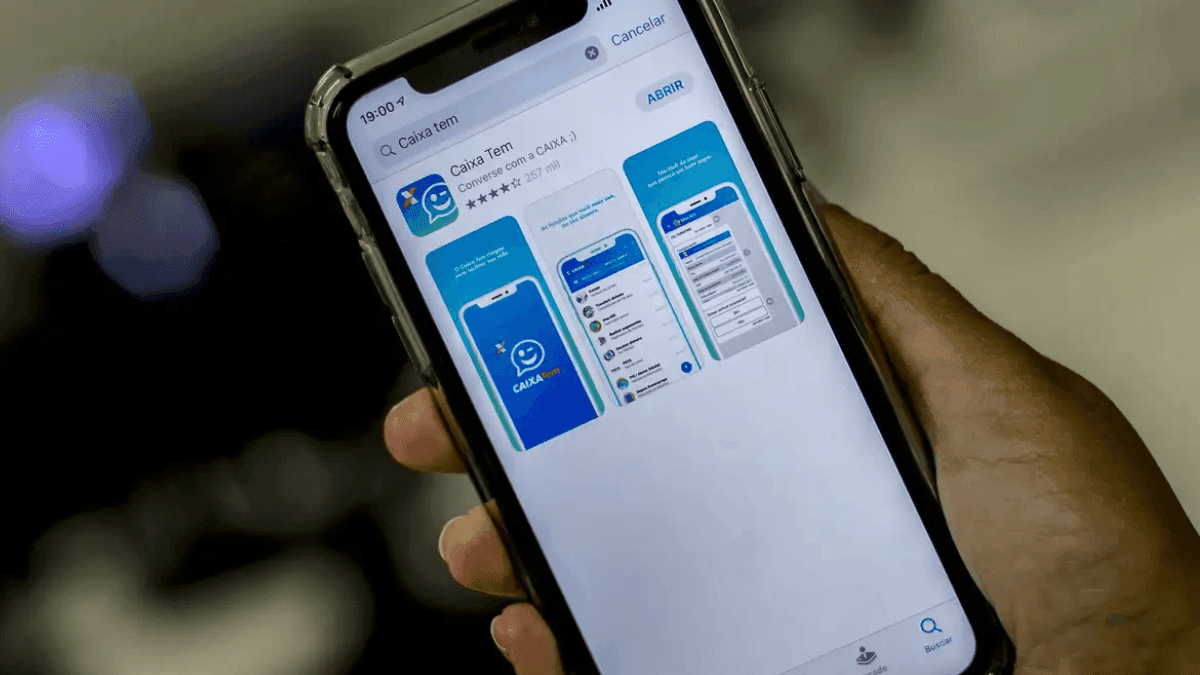 Caixa Tem também está apresentando problemas hoje
