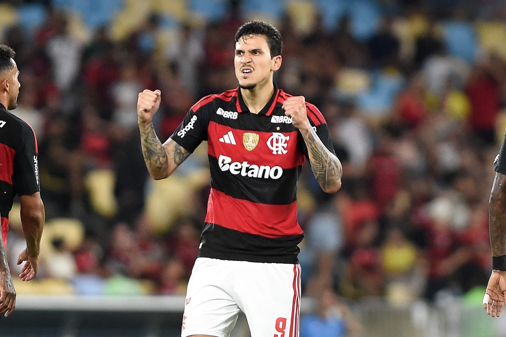 Pedro, atacante do Flamengo