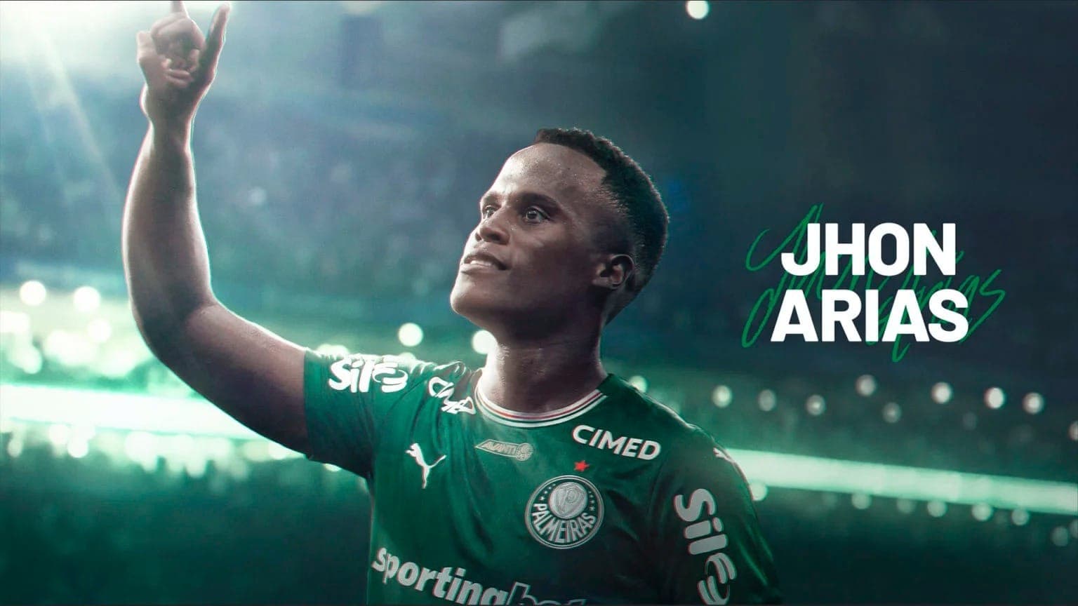 Jhon Arias foi contratado pelo Palmeiras; meia deixa o Wolverhampton