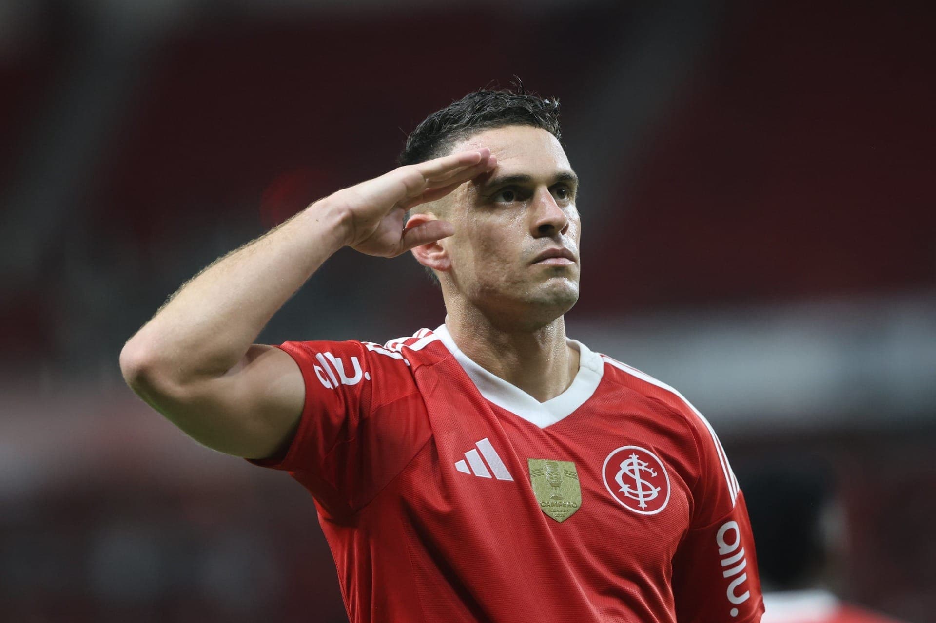 Borré, artilheiro do Internacional em 2026