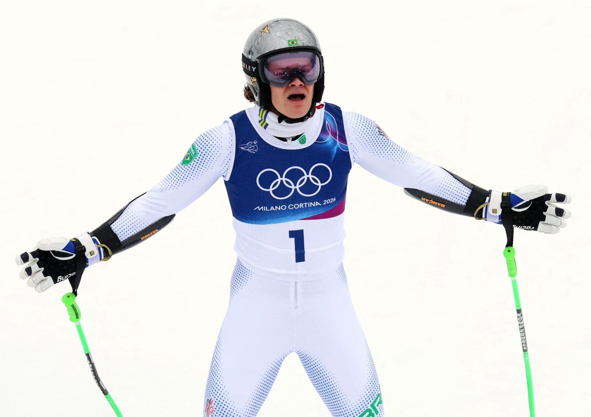 Lucas Braathen conquista o ouro