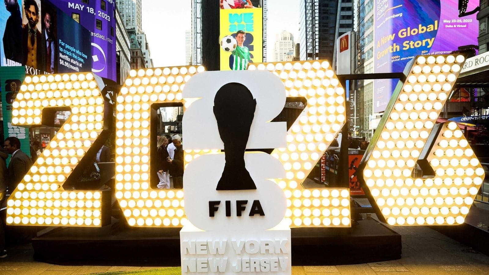 Copa do Mundo de 20026 será nos Estados Unidos, México e Canadá