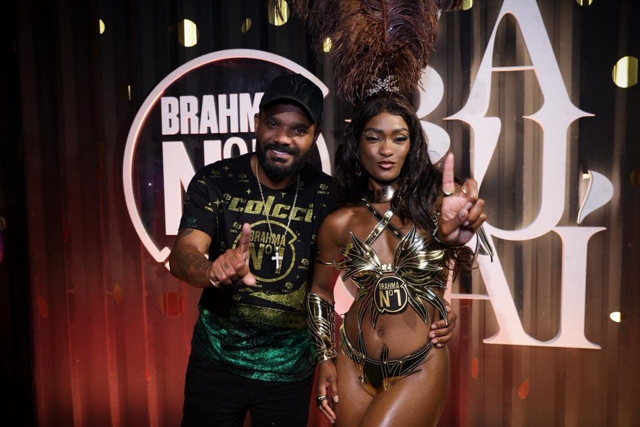 Erika Januza e Arlindinho foram alguns dos famosos presentes no Camarote Nº1