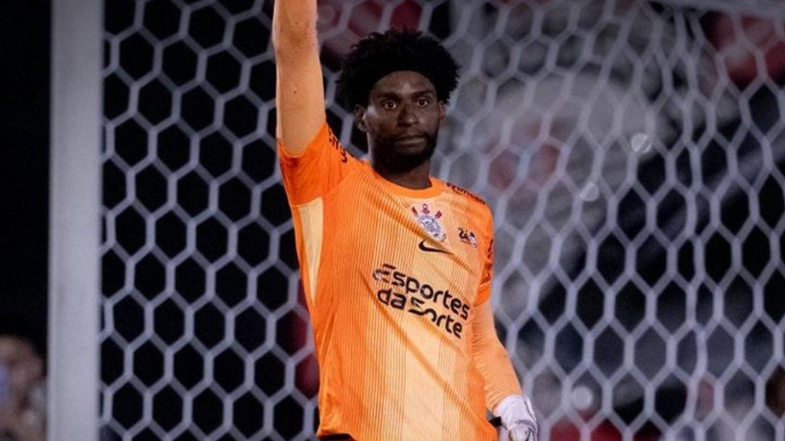 Hugo Souza, goleiro do Corinthians