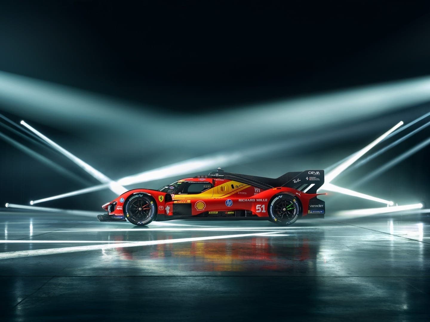 Ferrari apresenta pintura para temporada de 2026 do WEC
