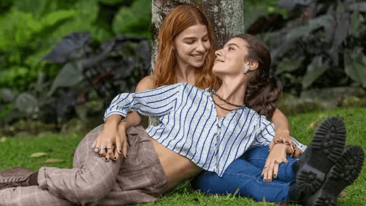 Lorena e Juquinha, de "Três Graças"