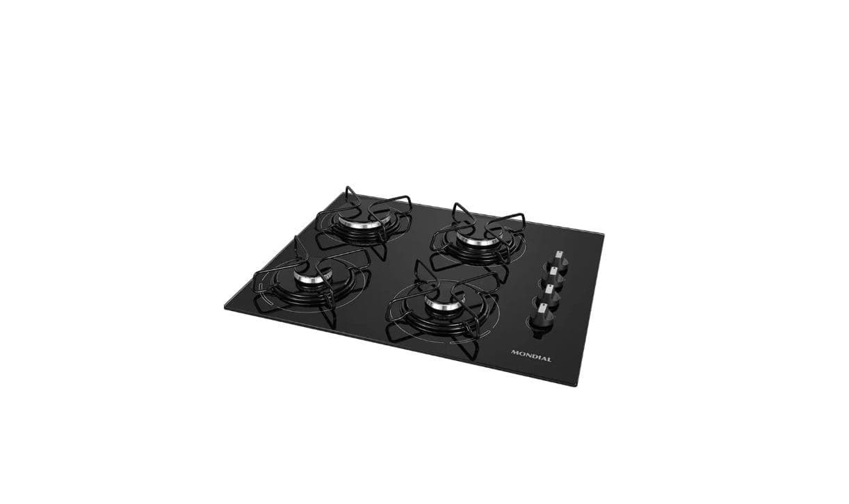 Cooktop a Gás Mondial 4 Bocas By Pass CTG-01 - Bivolt