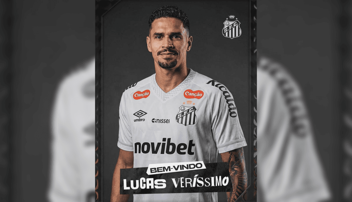 Lucas Veríssimo retorna ao Peixe após passagem pelo rival Corinthians e pelo Catar