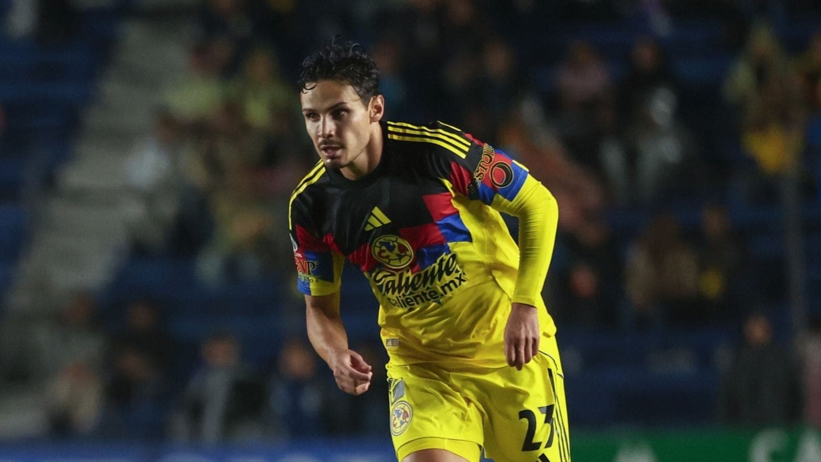 Raphael Veiga, na derrota do América para o Juárez